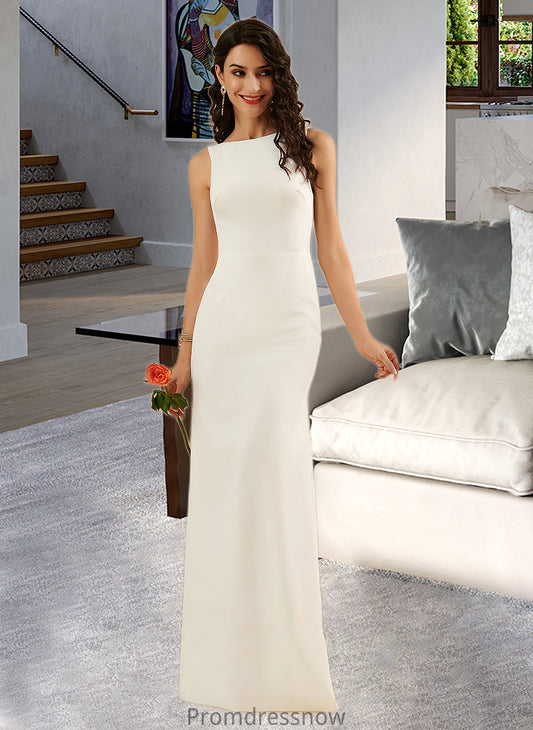 Reina Trumpet/Mermaid Floor-Length Wedding Dress HPP0013762