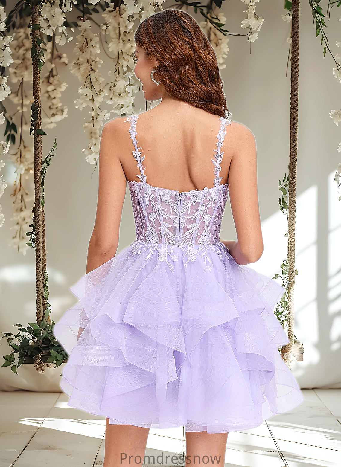 Bailey Ball-Gown/Princess Sweetheart Short Tulle Homecoming Dress HPP0025677