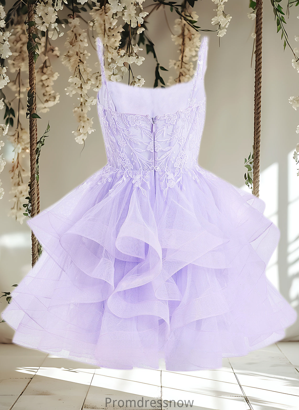 Bailey Ball-Gown/Princess Sweetheart Short Tulle Homecoming Dress HPP0025677