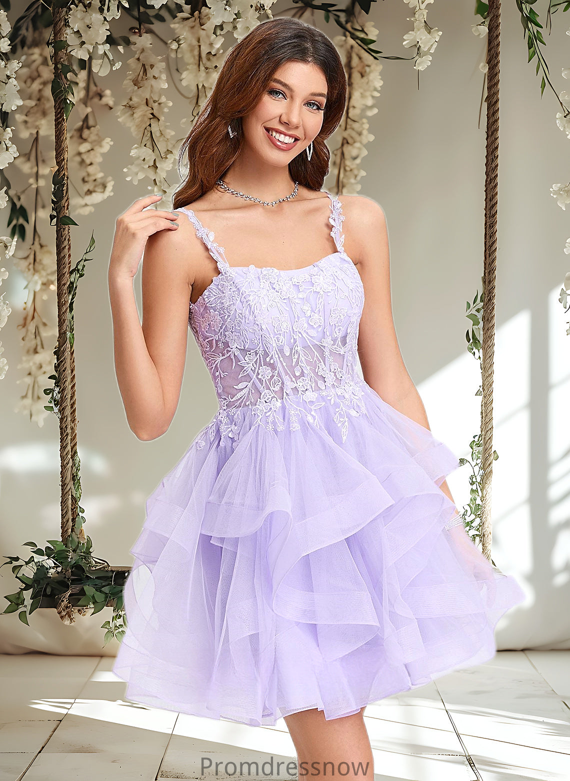 Bailey Ball-Gown/Princess Sweetheart Short Tulle Homecoming Dress HPP0025677