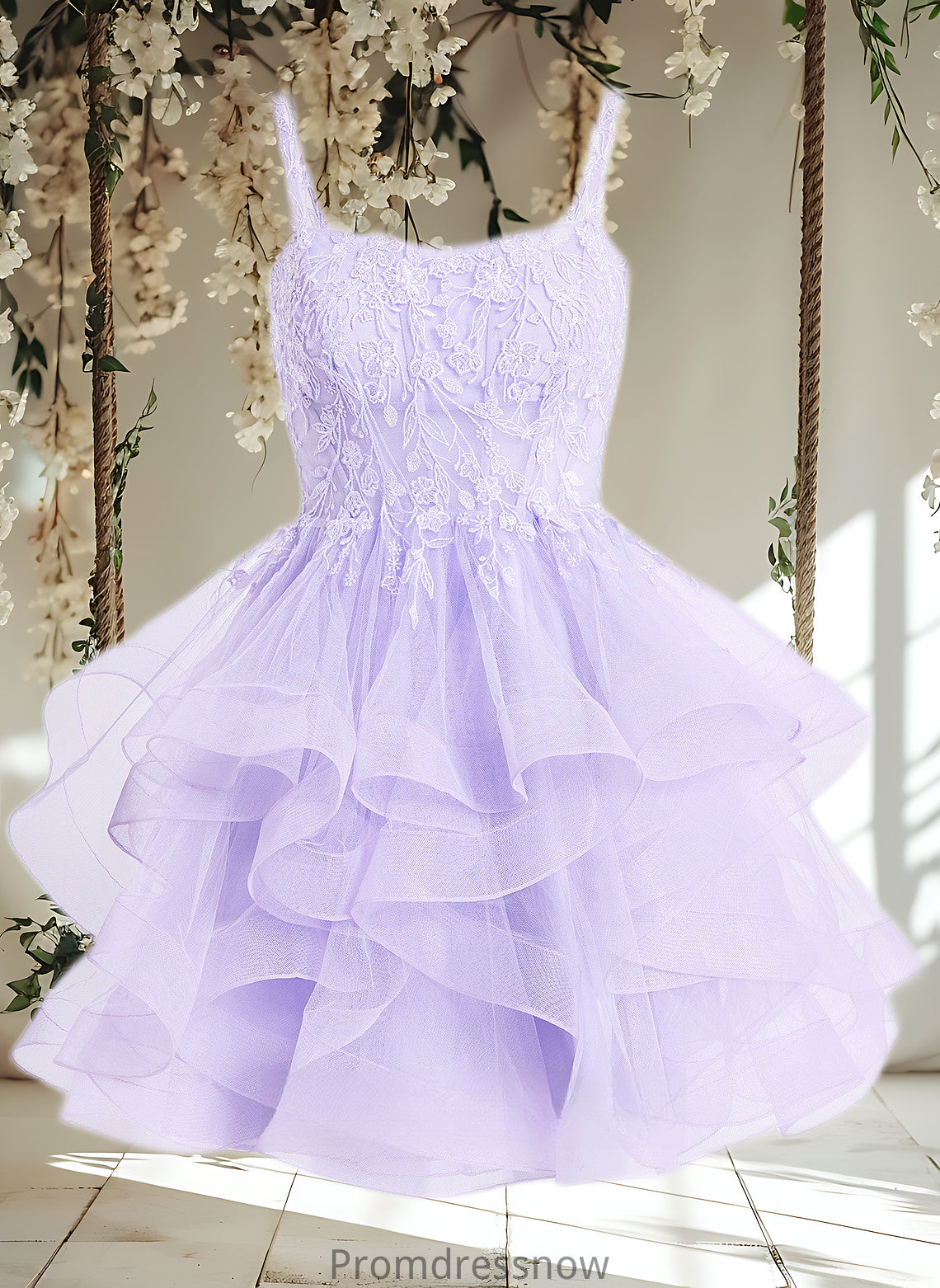 Bailey Ball-Gown/Princess Sweetheart Short Tulle Homecoming Dress HPP0025677