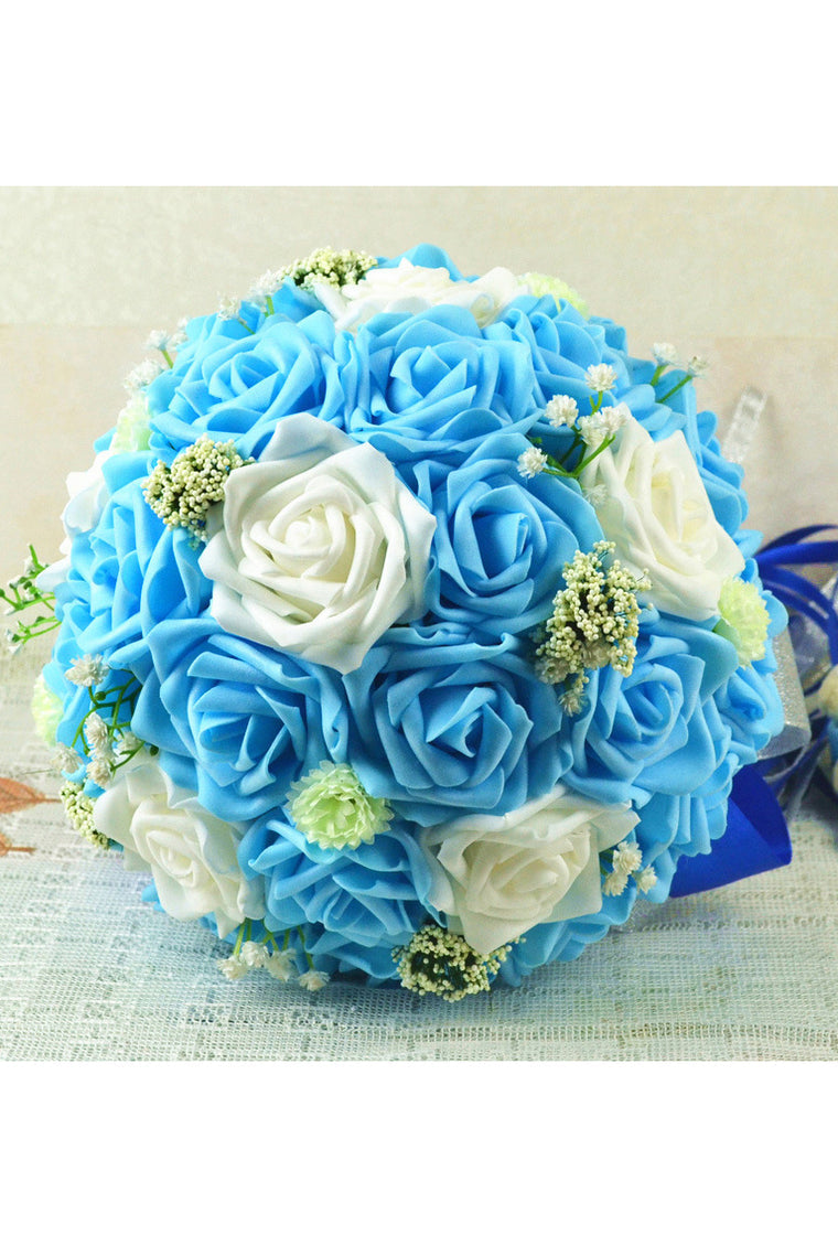 Gorgeous Round PE Bridal Bouquets