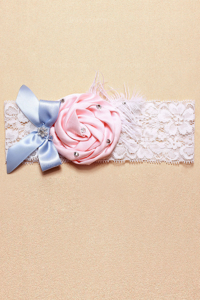 Elegant Lace/Chiffon Wedding Garters