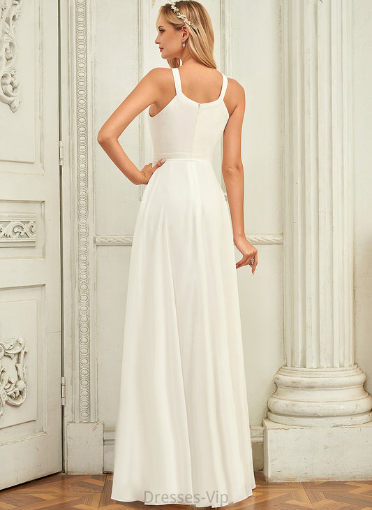 Dress Scoop A-Line Wedding Dresses Wedding Chiffon Cailyn Floor-Length