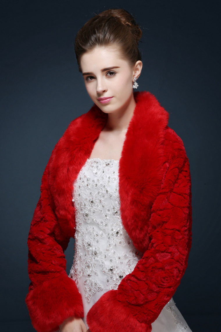 Winter Wedding Faux Fur Coat Wedding Wraps