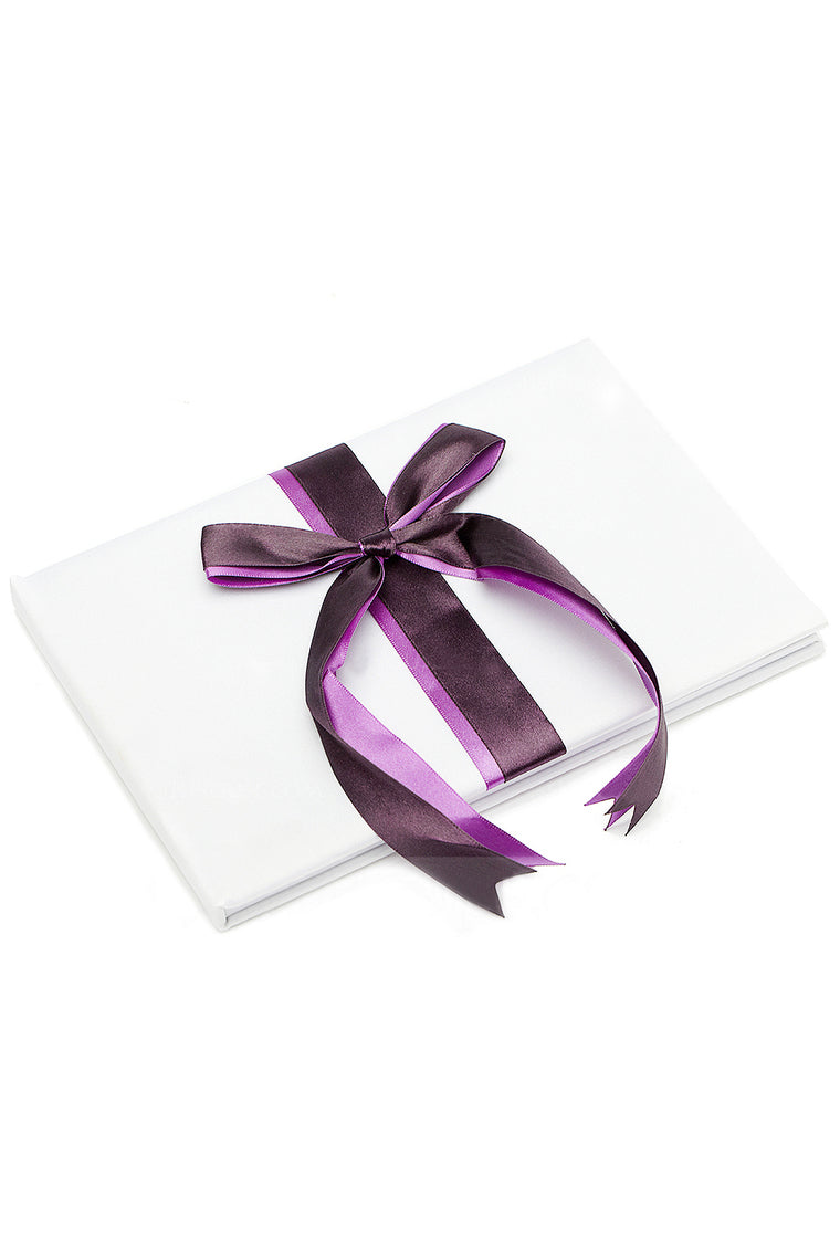 Bows Ribbons Guestbook & Pen Set