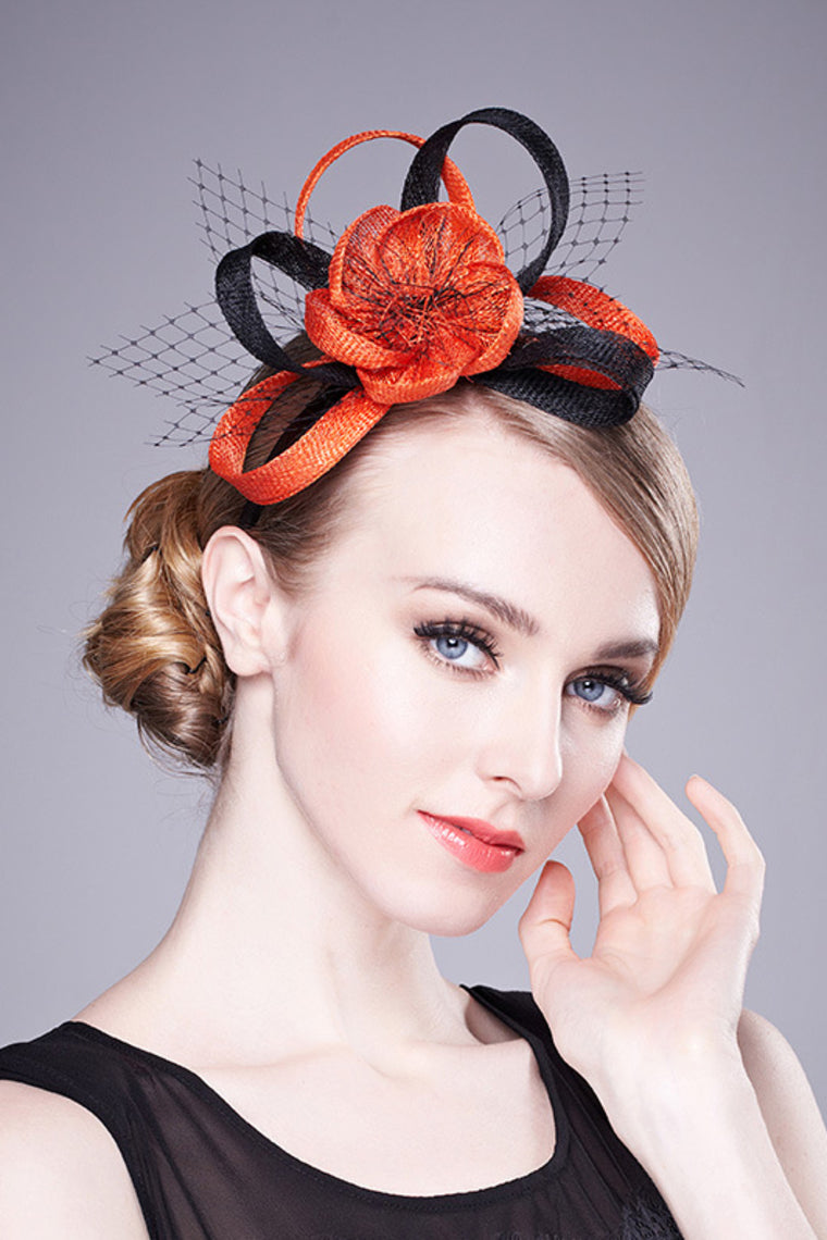 Ladies' Beautiful Cambric With Flower Fascinators