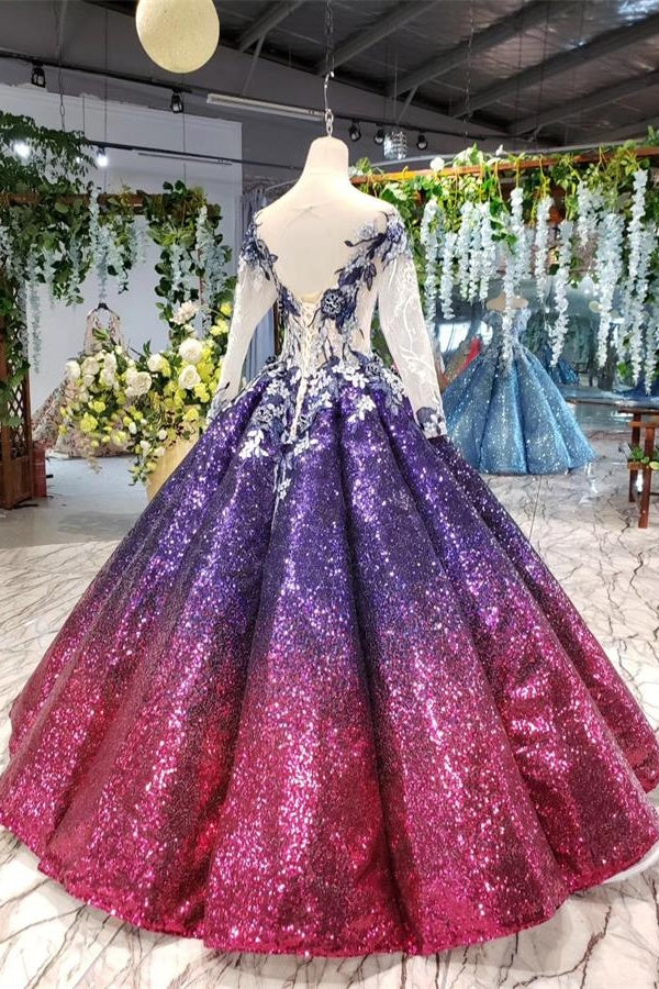 Amazing Sparkly Ball Gowns Princess Prom Dresses Quinceanera Dresses