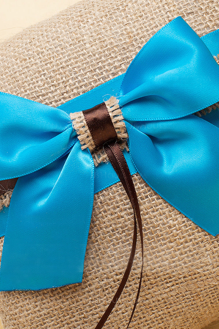 Pure Elegance Ring Pillow With Ribbons/Bow