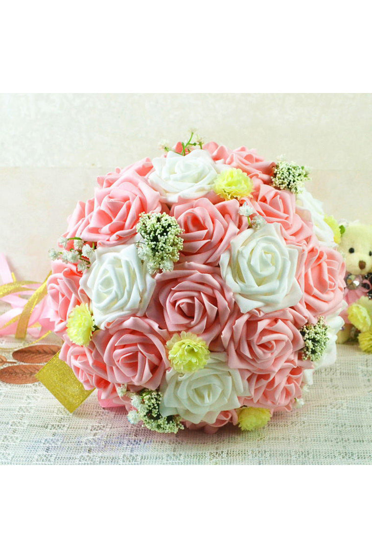 Gorgeous Round PE Bridal Bouquets